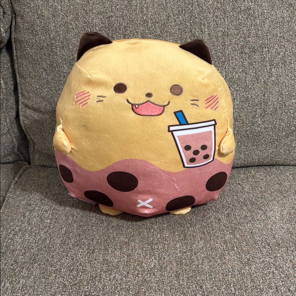 Picnyan Tappy Boba Cat 12" Plush -Toraya - Japan with Tags